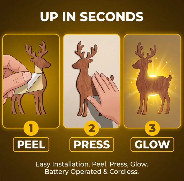 reindeer press on